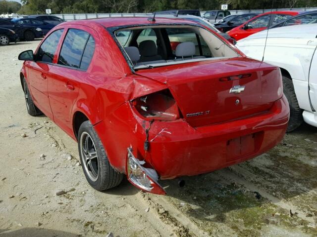 1G1AL58F187146856 - 2008 CHEVROLET COBALT LT RED photo 3