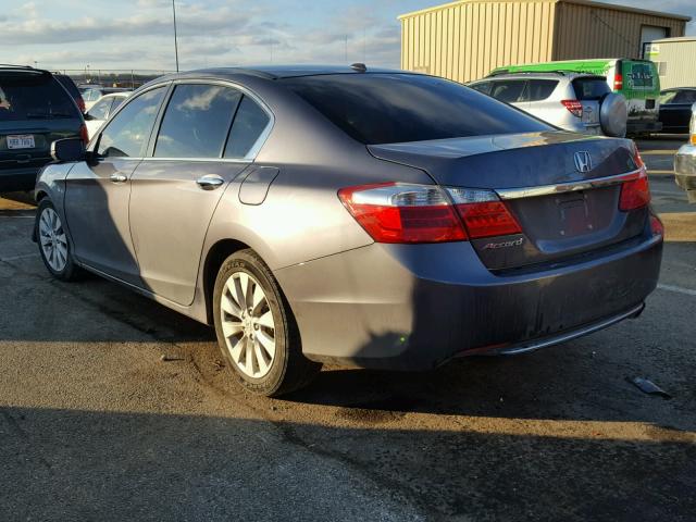 1HGCR2F85FA091931 - 2015 HONDA ACCORD EXL GRAY photo 3