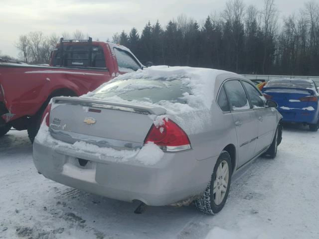 2G1WC58RX79326270 - 2007 CHEVROLET IMPALA LT SILVER photo 4