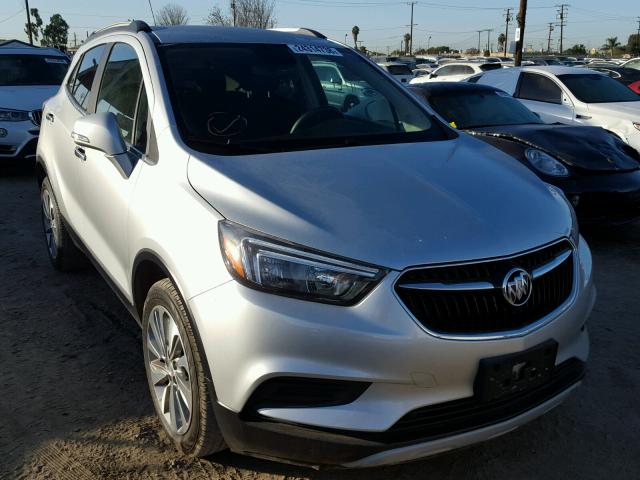 KL4CJASBXHB018241 - 2017 BUICK ENCORE PRE SILVER photo 1