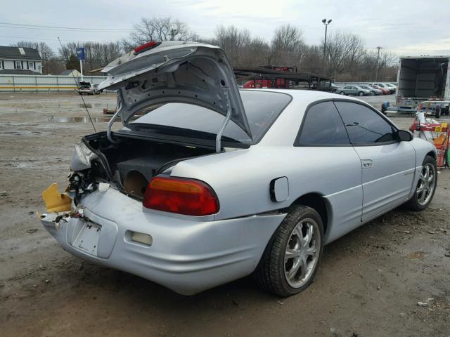 4C3AU52N7VE177981 - 1997 CHRYSLER SEBRING LX SILVER photo 4