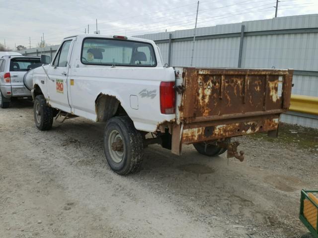 1FTHF36H7SNA87370 - 1995 FORD F350 WHITE photo 3