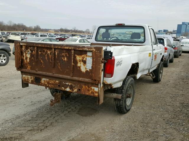 1FTHF36H7SNA87370 - 1995 FORD F350 WHITE photo 4