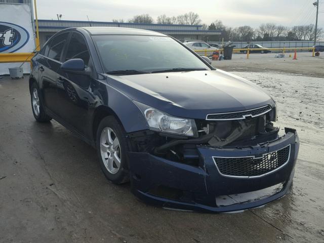 1G1PF5S92B7242541 - 2011 CHEVROLET CRUZE LT BLUE photo 1