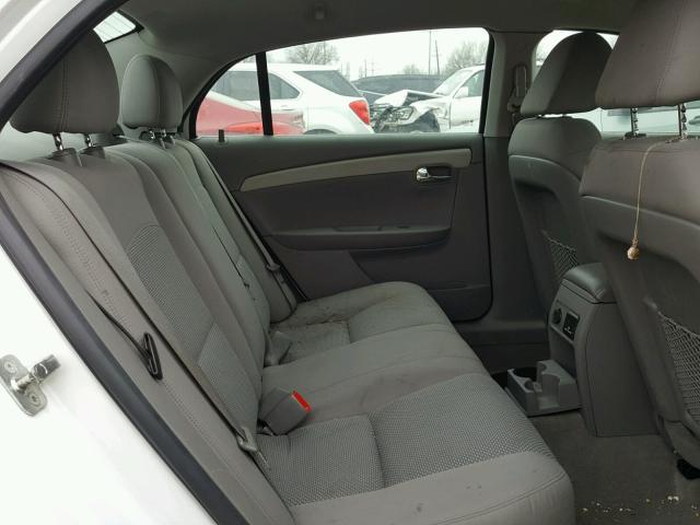 1G1ZC5EU9CF380084 - 2012 CHEVROLET MALIBU 1LT 白色 照片 6