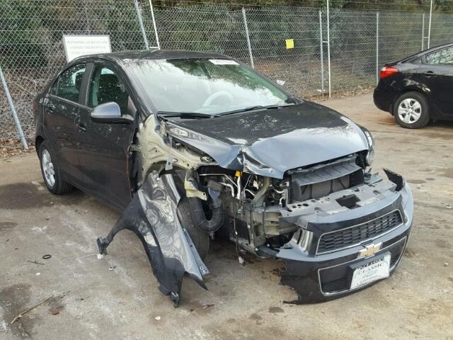 1G1JC5SH5E4200764 - 2014 CHEVROLET SONIC LT BLUE photo 1