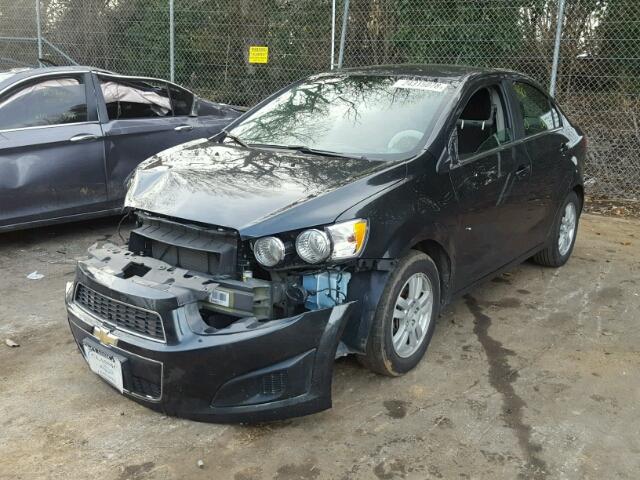 1G1JC5SH5E4200764 - 2014 CHEVROLET SONIC LT BLUE photo 2