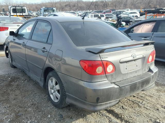 1NXBR32E06Z708545 - 2006 TOYOTA COROLLA CE GRAY photo 3