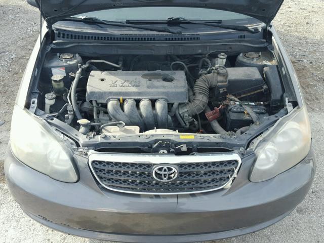 1NXBR32E06Z708545 - 2006 TOYOTA COROLLA CE GRAY photo 7