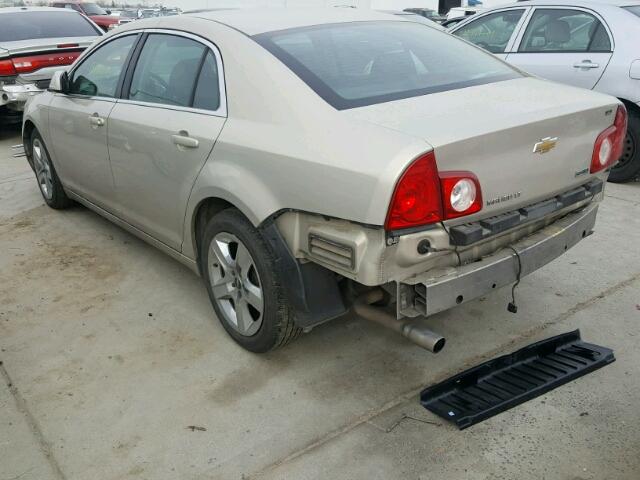 1G1ZC5E07AF279118 - 2010 CHEVROLET MALIBU 1LT 米色 照片 3