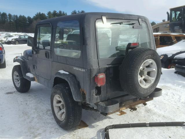 1J4FY19P9SP209413 - 1995 JEEP WRANGLER / BLACK photo 3