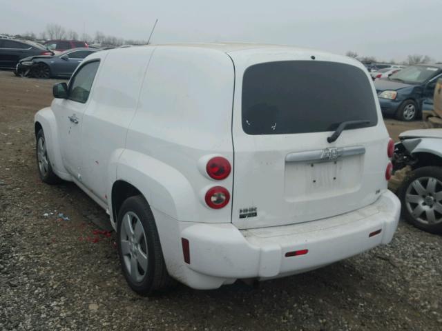 3GCDA15D17S635733 - 2007 CHEVROLET HHR PANEL WHITE photo 3