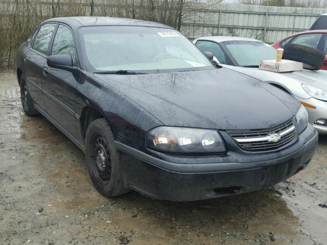 2G1WF55K459339558 - 2005 CHEVROLET IMPALA 黑色 照片 1