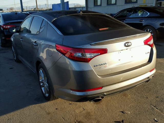 5XXGR4A60DG238336 - 2013 KIA OPTIMA SX GOLD photo 3