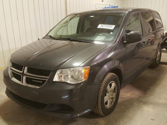 2D4RN3DG9BR788757 - 2011 DODGE GRAND CARA GRAY photo 2