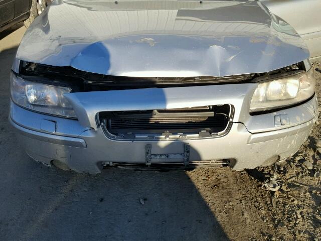 YV1RH592872617804 - 2007 VOLVO S60 2.5T SILVER photo 7