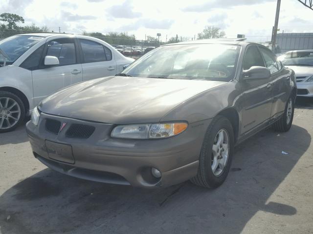 1G2WP52K8XF309955 - 1999 PONTIAC GRAND PRIX TAN photo 2