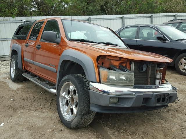 1GCDS136748113615 - 2004 CHEVROLET COLORADO ORANGE photo 1