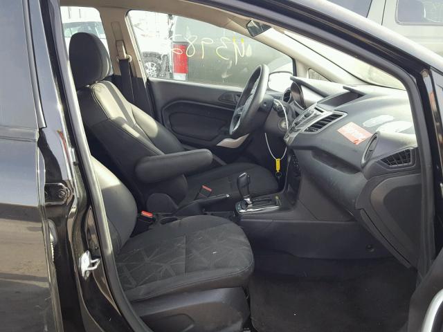 3FADP4BJXDM208132 - 2013 FORD FIESTA SE BLACK photo 5