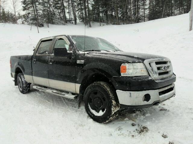 1FTPW14VX7FB20419 - 2007 FORD F150 SUPER BLACK photo 1