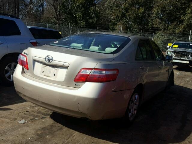 4T1BE46K49U280209 - 2009 TOYOTA CAMRY BASE TAN photo 4