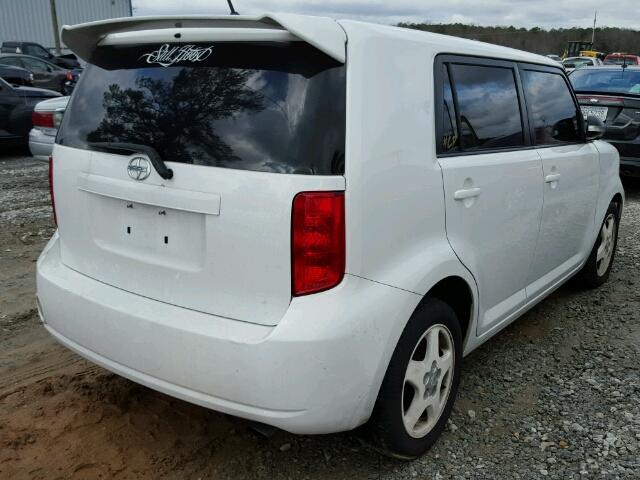 JTLKE50E791073784 - 2009 TOYOTA SCION XB 白色 照片 4