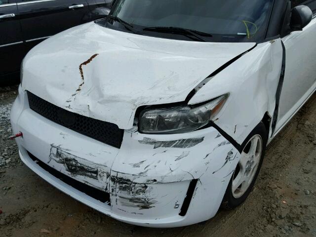 JTLKE50E791073784 - 2009 TOYOTA SCION XB 白色 照片 9