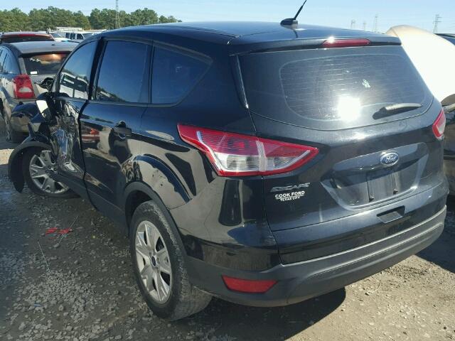 1FMCU0F77EUA92645 - 2014 FORD ESCAPE S BLACK photo 3