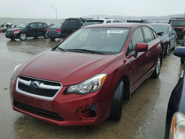 JF1GPAC69CH231376 - 2012 SUBARU IMPREZA PR RED photo 2