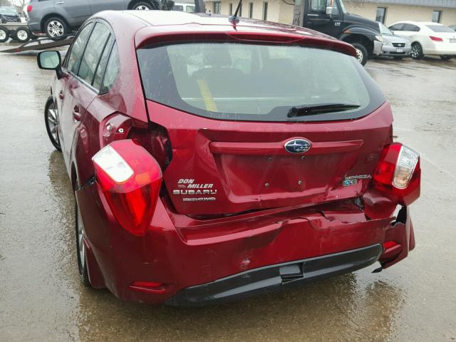 JF1GPAC69CH231376 - 2012 SUBARU IMPREZA PR RED photo 3