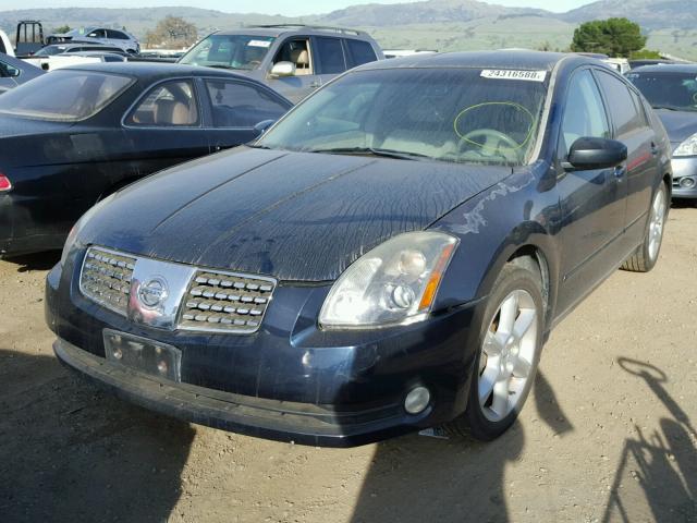 1N4BA41E66C831250 - 2006 NISSAN MAXIMA SE BLUE photo 2