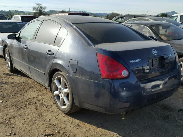 1N4BA41E66C831250 - 2006 NISSAN MAXIMA SE BLUE photo 3