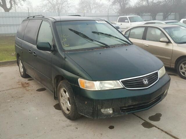 2HKRL18631H565750 - 2001 HONDA ODYSSEY EX GREEN photo 1