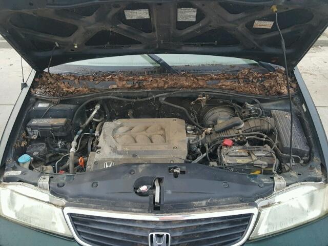 2HKRL18631H565750 - 2001 HONDA ODYSSEY EX GREEN photo 7