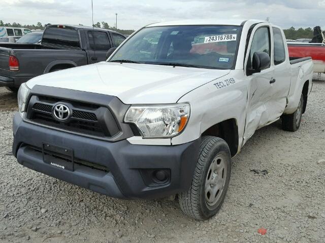 5TFTX4CN3FX056800 - 2015 TOYOTA TACOMA ACC WHITE photo 2