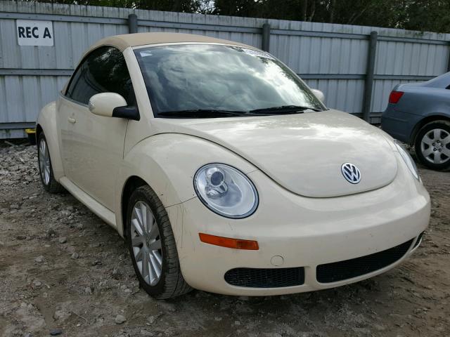 3VWRF31YX8M401749 - 2008 VOLKSWAGEN NEW BEETLE 奶油色 照片 1