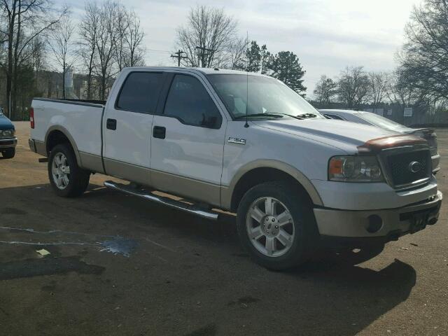 1FTPW14VX7FB36605 - 2007 FORD F150 SUPER WHITE photo 1