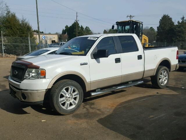 1FTPW14VX7FB36605 - 2007 FORD F150 SUPER WHITE photo 2