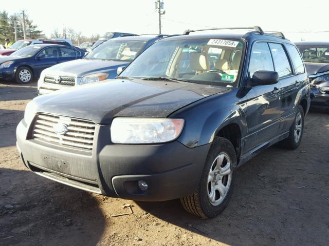 JF1SG63616H715926 - 2006 SUBARU FORESTER 2 GRAY photo 2