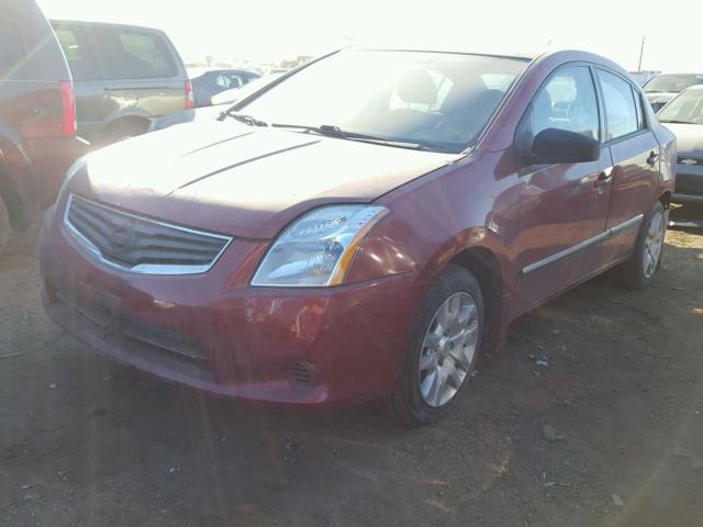 3N1AB6AP1AL617671 - 2010 NISSAN SENTRA 2.0 RED photo 2