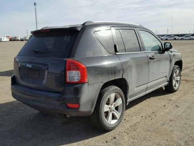 1C4NJDBB5CD557346 - 2012 JEEP COMPASS SP BLACK photo 4