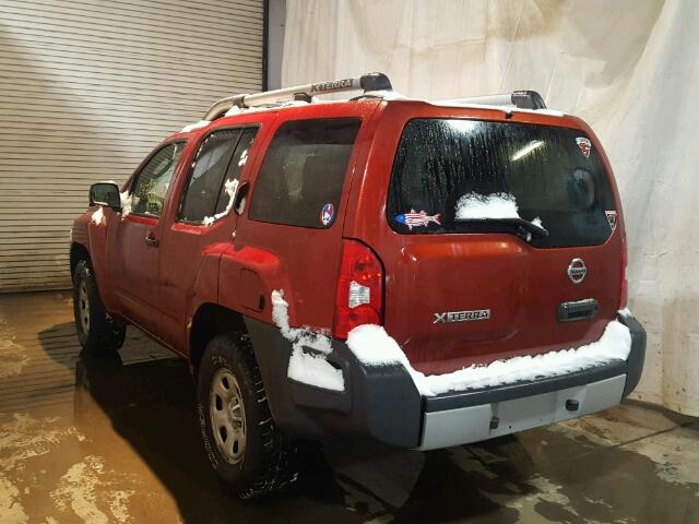 5N1AN0NW4CC508067 - 2012 NISSAN XTERRA OFF RED photo 3