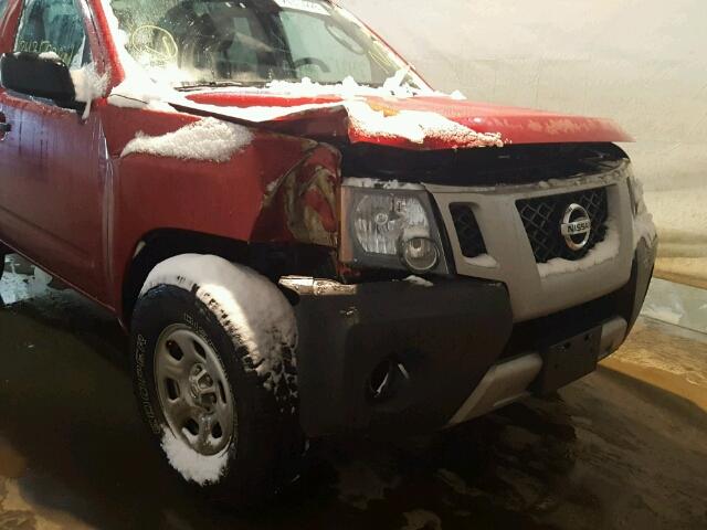 5N1AN0NW4CC508067 - 2012 NISSAN XTERRA OFF RED photo 9