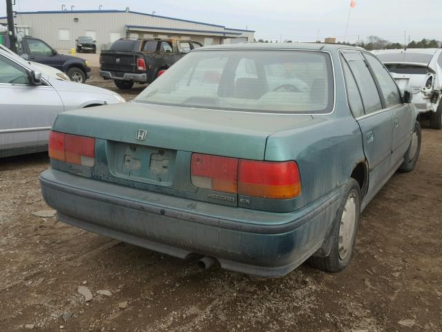 1HGCB7675NA152458 - 1992 HONDA ACCORD EX GREEN photo 4