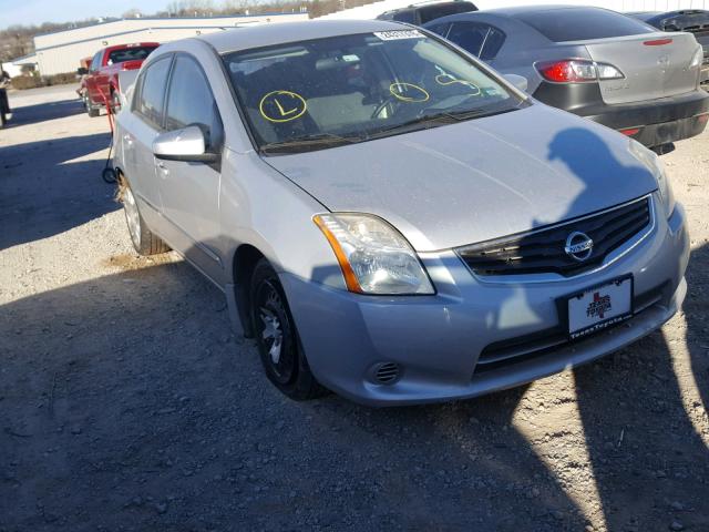 3N1AB6AP0AL667431 - 2010 NISSAN SENTRA 2.0 SILVER photo 1