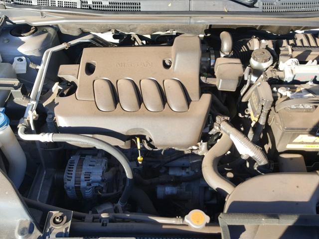 3N1AB6AP0AL667431 - 2010 NISSAN SENTRA 2.0 SILVER photo 7