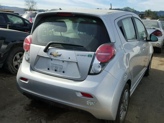 KL8CK6S07GC650162 - 2016 CHEVROLET SPARK EV 1 蓝色 照片 4