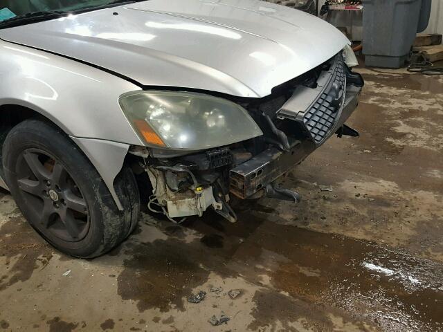 1N4AL11E85C106171 - 2005 NISSAN ALTIMA S SILVER photo 9