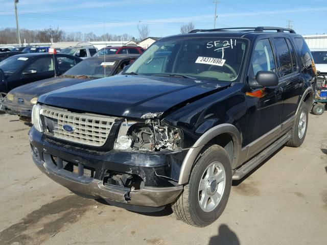 1FMZU74K63UA94541 - 2003 FORD EXPLORER E BLACK photo 2