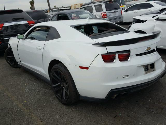 2G1FZ1EP6D9806022 - 2013 CHEVROLET CAMARO ZL1 WHITE photo 3